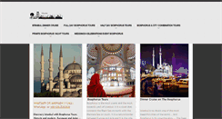 Desktop Screenshot of istanbulbosphorustours.net