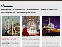 Tablet Screenshot of istanbulbosphorustours.net